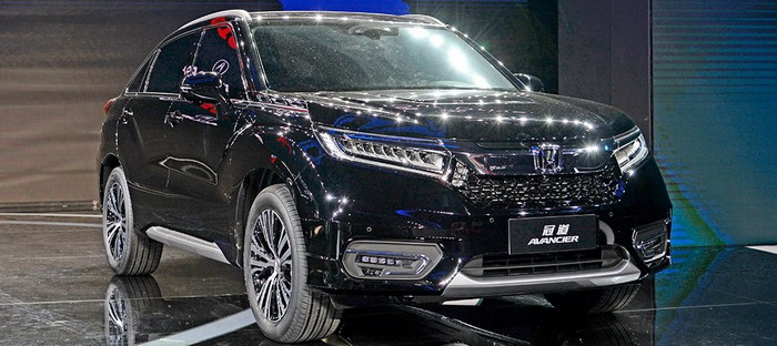 New Honda Avancier compete Nissan Murano and Ford Edge across the gate of Beijing 2016
