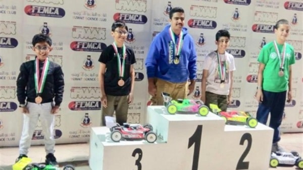 حصول سعودي على المركز الثالث في بطولة الكويت للسيارات اللاسلكية