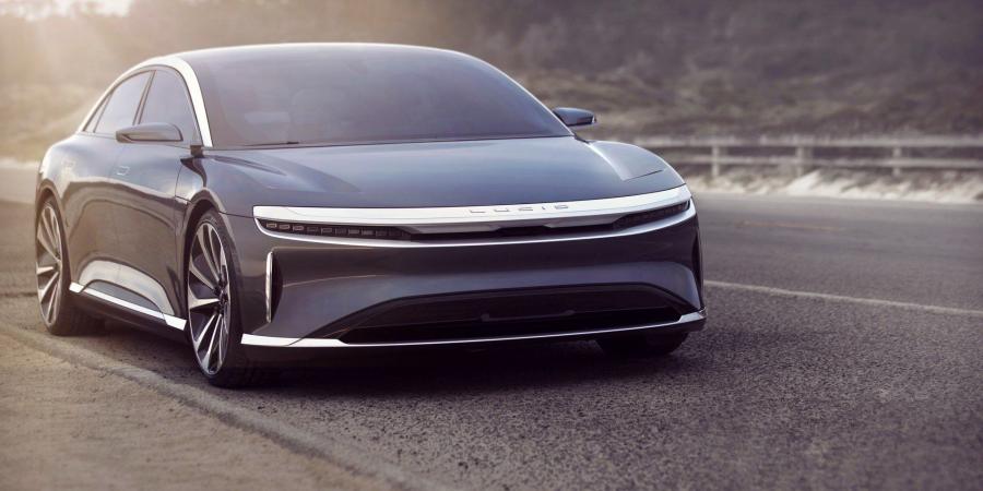 بعد الدعم السعودي . . اقتراب البدء في انتاج سيارات لوسيد السيدان