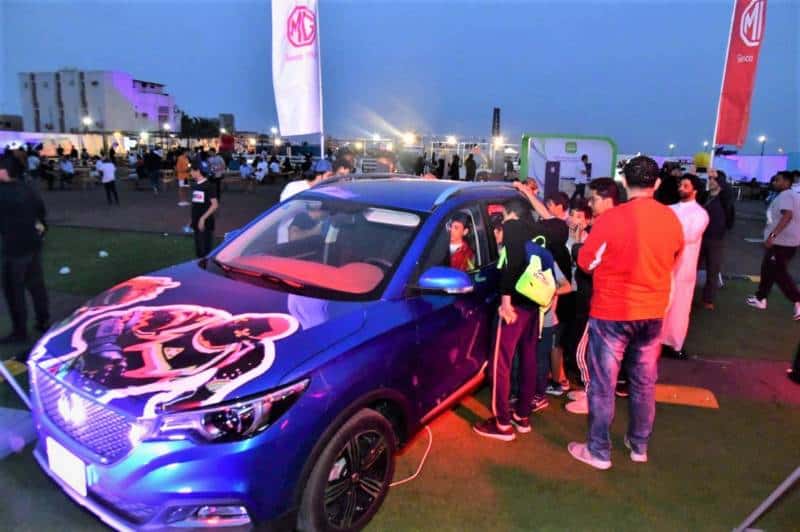 طراز “MG ZS” السيارة الرسمية المعتمدة لمهرجان الألعاب الإكترونية الشهيرة “فورت نايت”