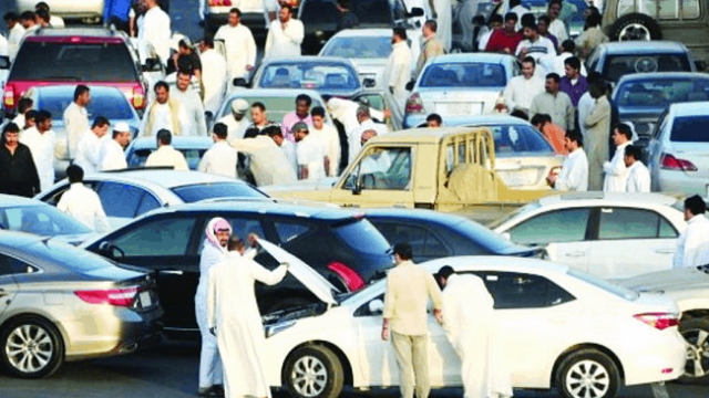 المرور السعودي يحدد بعض الممنوعات على معارض السيارات