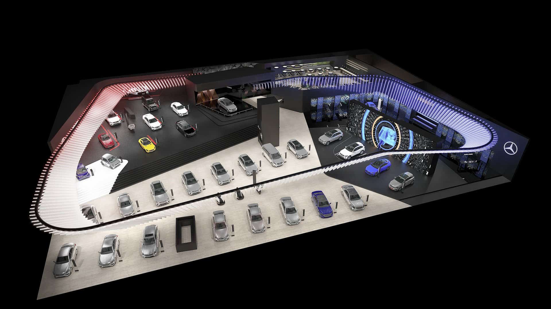 مرسيدس A35L سيدان تقدم في شنغهاي بجانب GLE وEQC