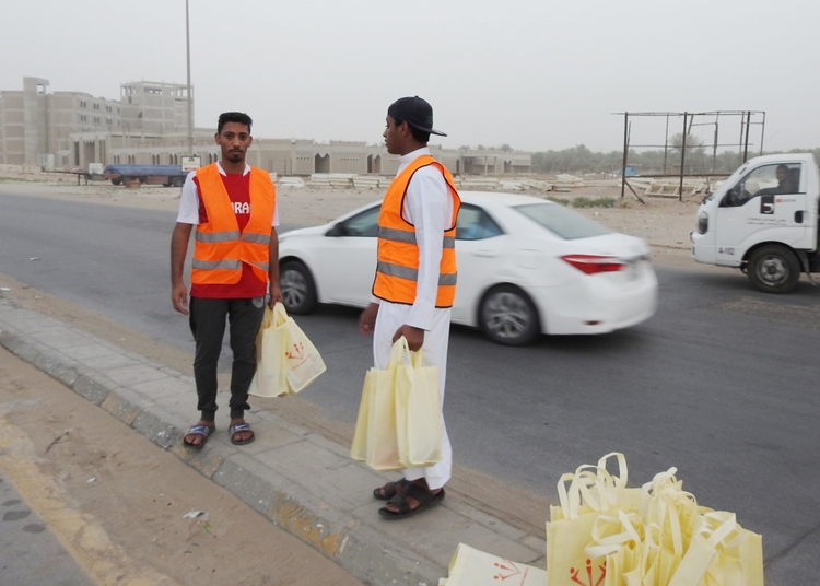فريق الشويهين التطوعي : أهم انجازاتنا في رمضان الحد من سرعات السيارات