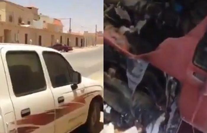 احتراق سيارة بسبب ولاعة متروكة داخلها في المملكة