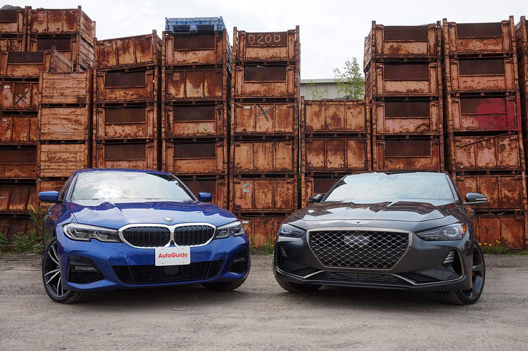 مقارنة بين بي ام دبليو الفئة الثالثة وجينيسيس G70 2020