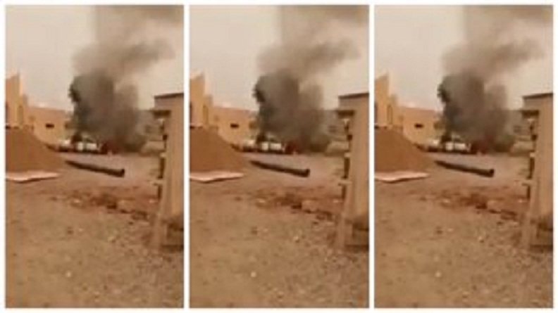 فيديو : تعرض سيارة سيدة سعودية للحرق من جديد في جازان