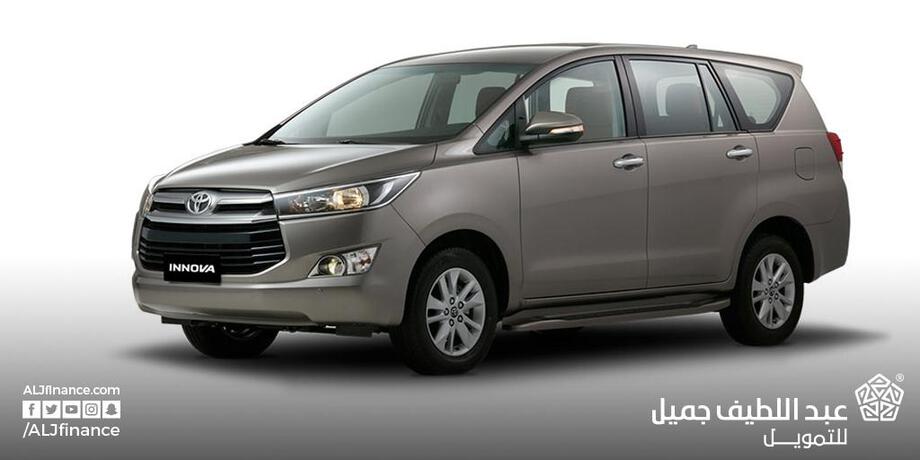 عروض تأجير تمويلي من عبداللطيف جميل على تويوتا انوفا وفورتشنر 2020
