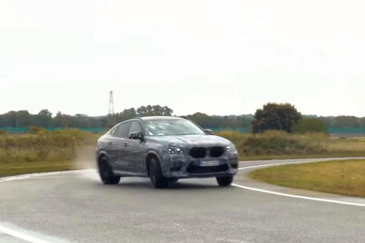 فيديو : بي ام دبليو X6 M تظهر بصورة تشويقية في ألمانيا قبل الكشف عنها