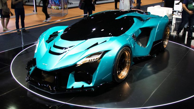 عجلاني دراكوما . . سيارة فائقة عربية بقوة 1200 حصان في معرض دبي