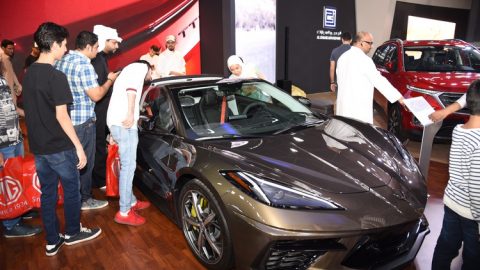 بالصور : شيفروليه تقدم أونيكس وكورفيت C8 وكابتيفا في المعرض السعودي الدولي للسيارات