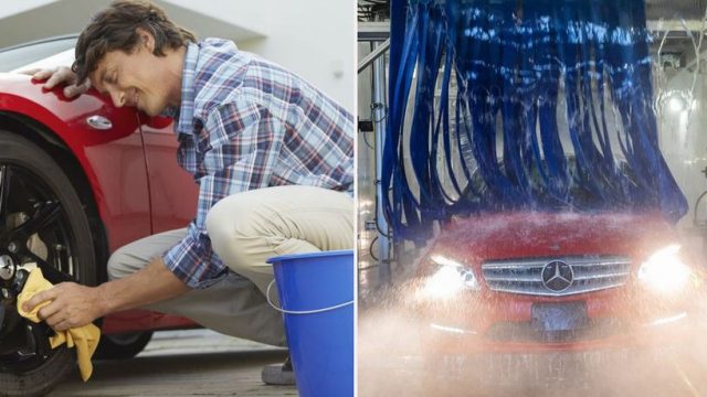 غسل السيارات يدوياً أو أوتوماتيكياً: من الأفضل؟