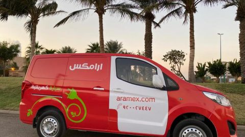 سيارة كهربائية من بي واي دي السعودية الي أرامكس