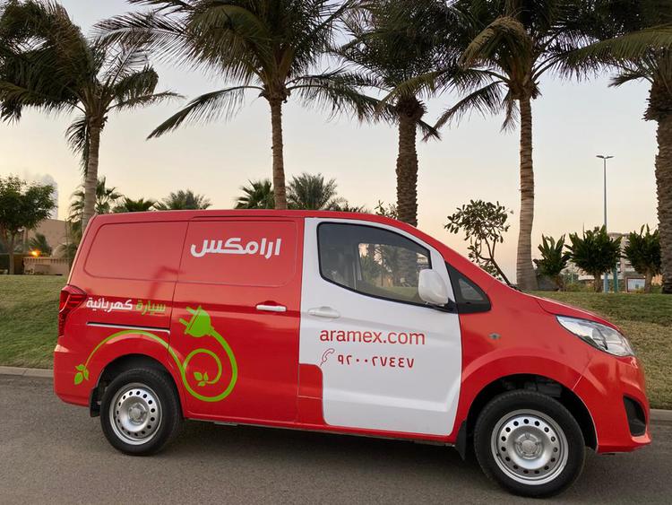 سيارة كهربائية من بي واي دي السعودية الي أرامكس