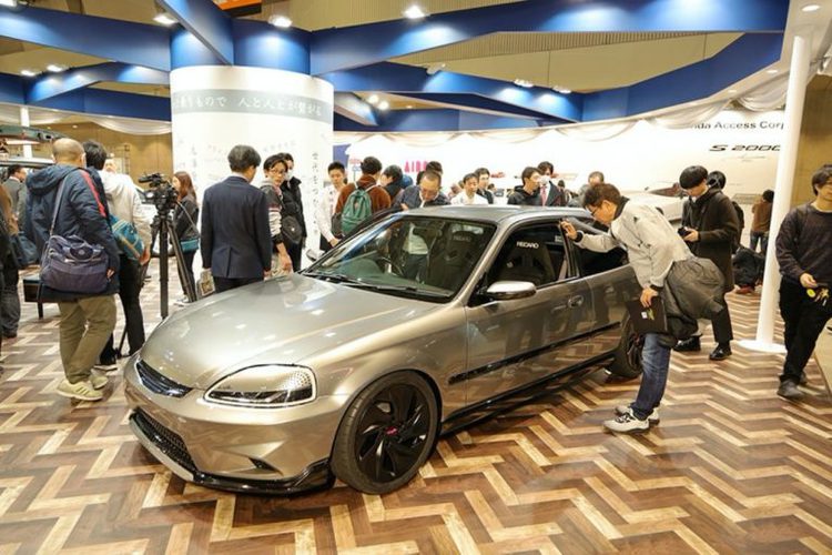 هوندا سيفيك سايبر نايت جابان كروزر 2020 . . ثاني نجوم صالون طوكيو