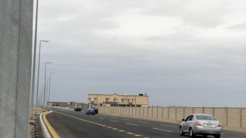 افتتاح طريق الملك سعود في أبحر الشمالية وجوائز للمرور السعودي