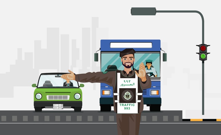 المرور يطالب بإعطاء الأولوية للإشارات اليدوية لرجال المرور
