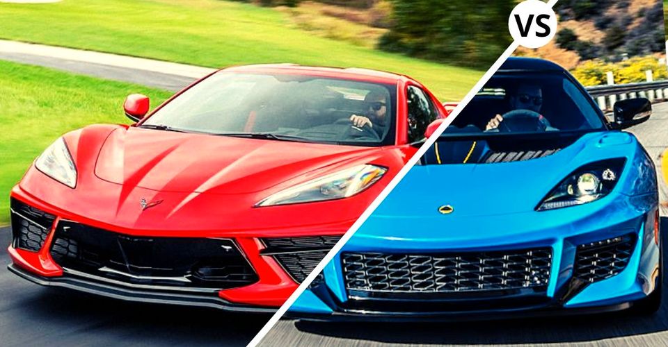 كورفيت C8 ولوتس ايفورا .. أي سيارة رياضية تتفوق على الأخرى؟