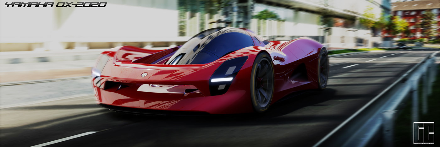 ياماها OX-2020 . . سيارة خارقة مبتكرة من عالم الخيال