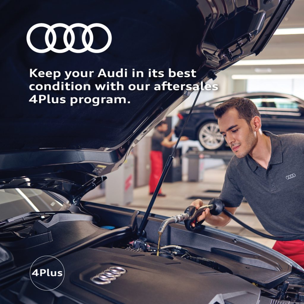 ساماكو تطلق برنامج 4Plus لخدمات ما بعد البيع لطرازات أودي