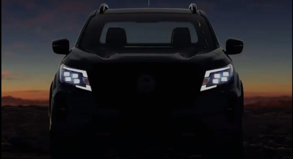 نيسان تقدم صور تشويقية لنافارا الفيس ليفت قبل ظهورها في نوفمبر