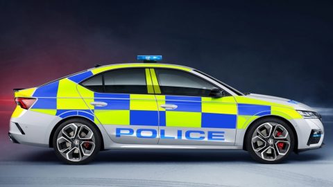 أوكتافيا آر إس الجديدة جاهزة للعمل الشرطي في بريطانيا