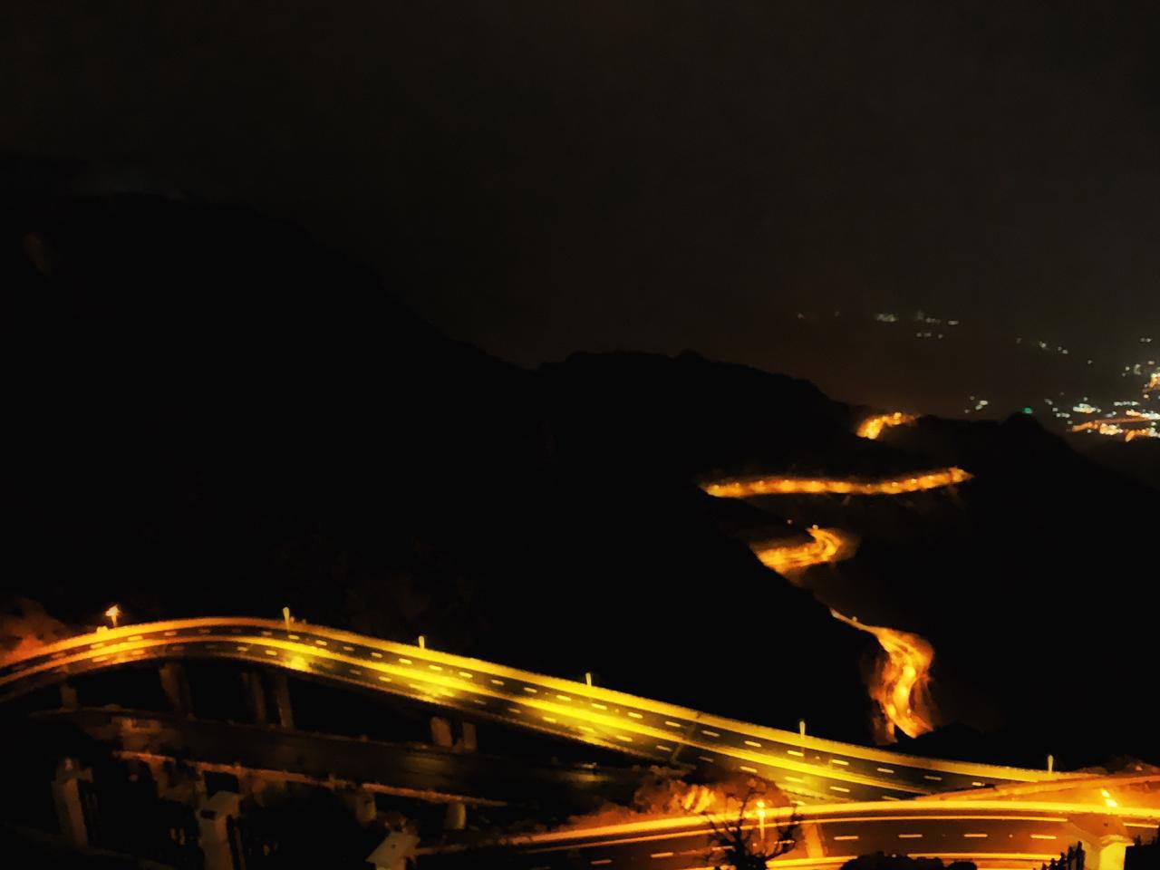 فتح طريق الهدا في الاتجاهين بعد الغلق الاحترازي بسبب الأمطار