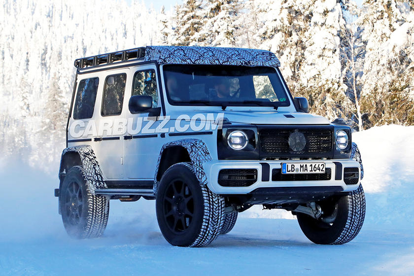 صور تجسسية لمرسيدس G-Class 4X4 Squared الجديدة قبل طرحها رسمياً