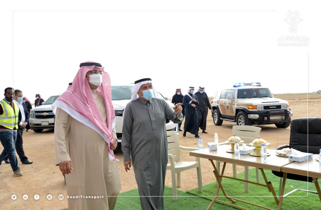 متابعة لأعمال الصيانة ومشروعات الطرق في حفر الباطن