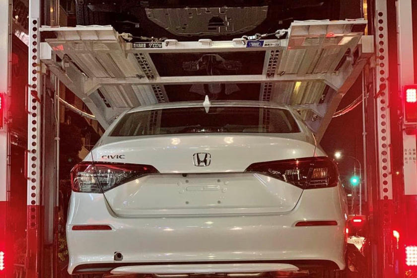 صور جديدة مسربة لهوندا سيفيك 2022