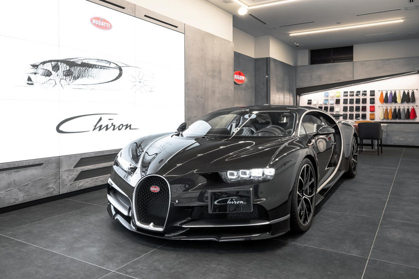 بوجاتي تفتتح أول صالة عرض في اليابان