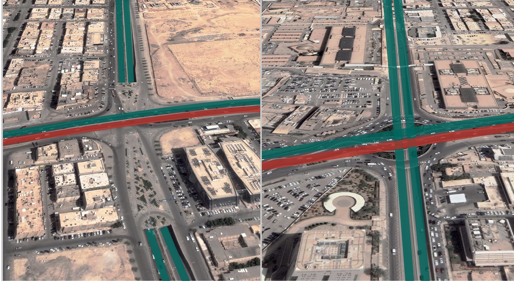 تعرفوا على الطريق البديل لتقاطع طريق جدة – مكة ولغلق ميدان وزارة النقل
