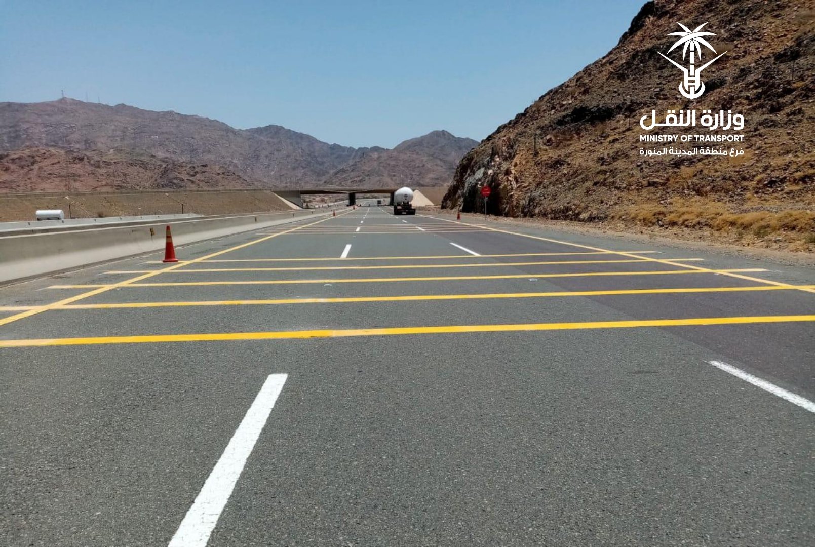 أعمال صيانة وتطوير لبعض الطرق في السعودية