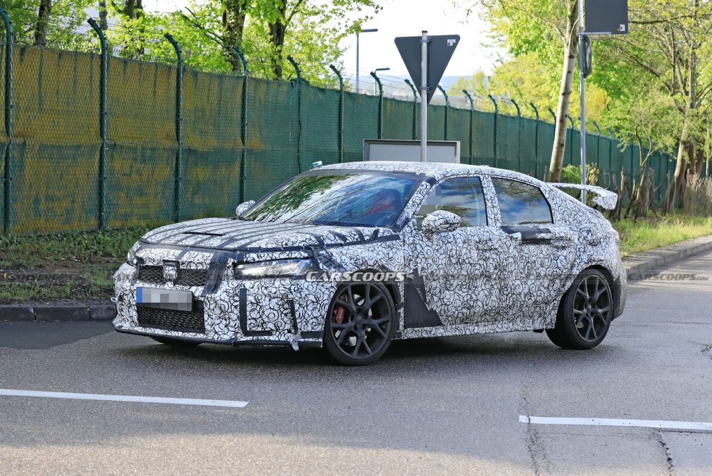 هوندا تبدأ اختبار سيفيك تايب آر 2022 قبل الكشف عنها العام المقبل