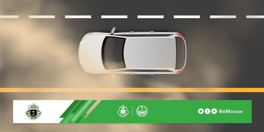 نصائح المرور السعودي للتعامل مع موجات الغبار وحرارة الصيف