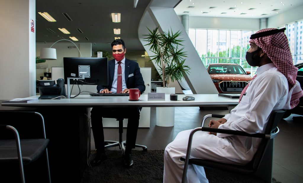 ساماكو تعرب عن سعادتها بحصولها على أفضل وكيل لأودي بالشرق الأوسط