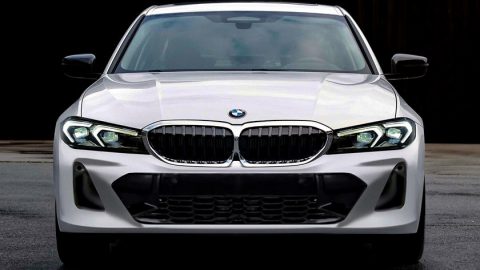 تسريب وجه سيارة BMW الفئة الثالثة الجديدة