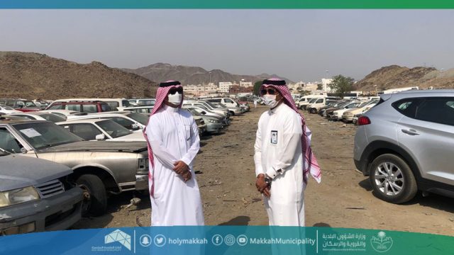 متابعة نقل السيارات التالفة في مكة وضبط 619 دراجة مخالفة