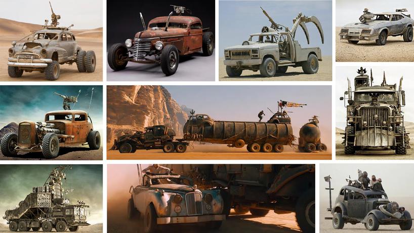 عرض بعض بعض سيارات فيلم Mad Max للبيع بالمزاد