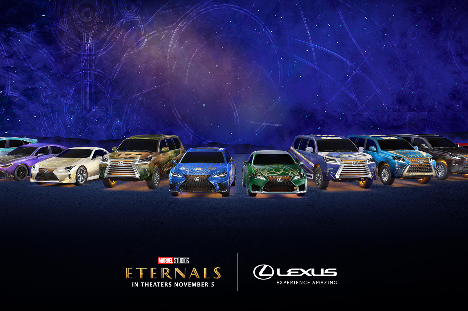 لكزس تصنع سيارات بوحي أبطال مارفيل