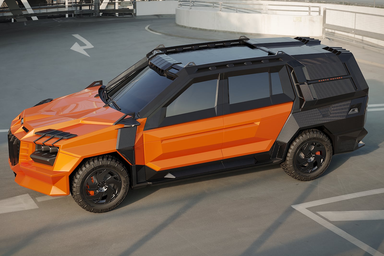 دارتز تقدم سيارة مايباخ رياضية متعددة الاستخدامات بوحي النمور