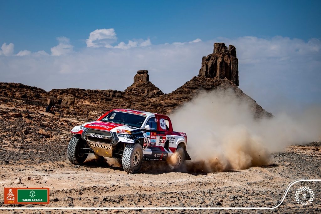 ختام المرحلة التاسعة لرالي داكار 2022 في السعودية