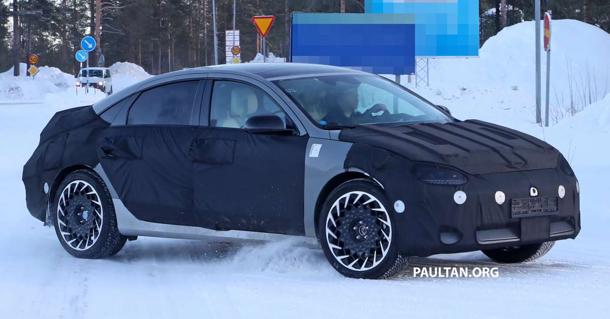 ظهور صور تجسسية لهيونداي أيونيك 6 بالقرب من الدائرة القطبية الشمالية