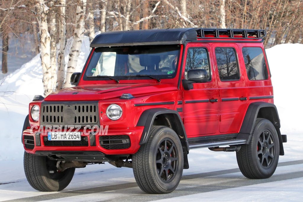 مرسيدس- AMG G-Class 4×4 تقترب من الظهور الرسمي