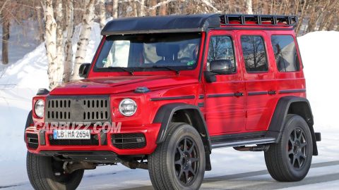 مرسيدس- AMG G-Class 4×4 تقترب من الظهور الرسمي