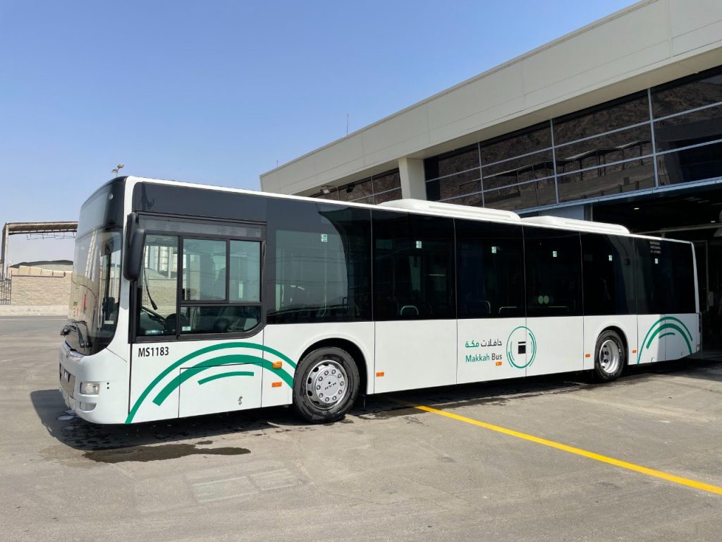 إطلاق المرحلة التجريبية لمشروع النقل العام حافلات مكة ومشاركة السعودية بمعرض UITP