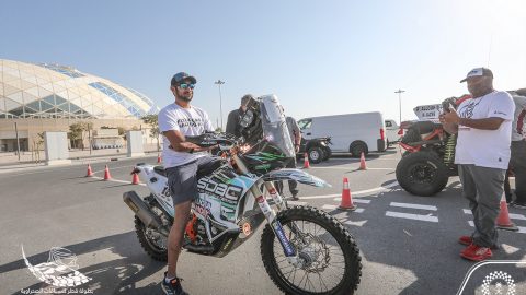 نتائج السعوديين في الجولة الأولي من بطولة قطر للسباقات الصحراوية للدراجات النارية