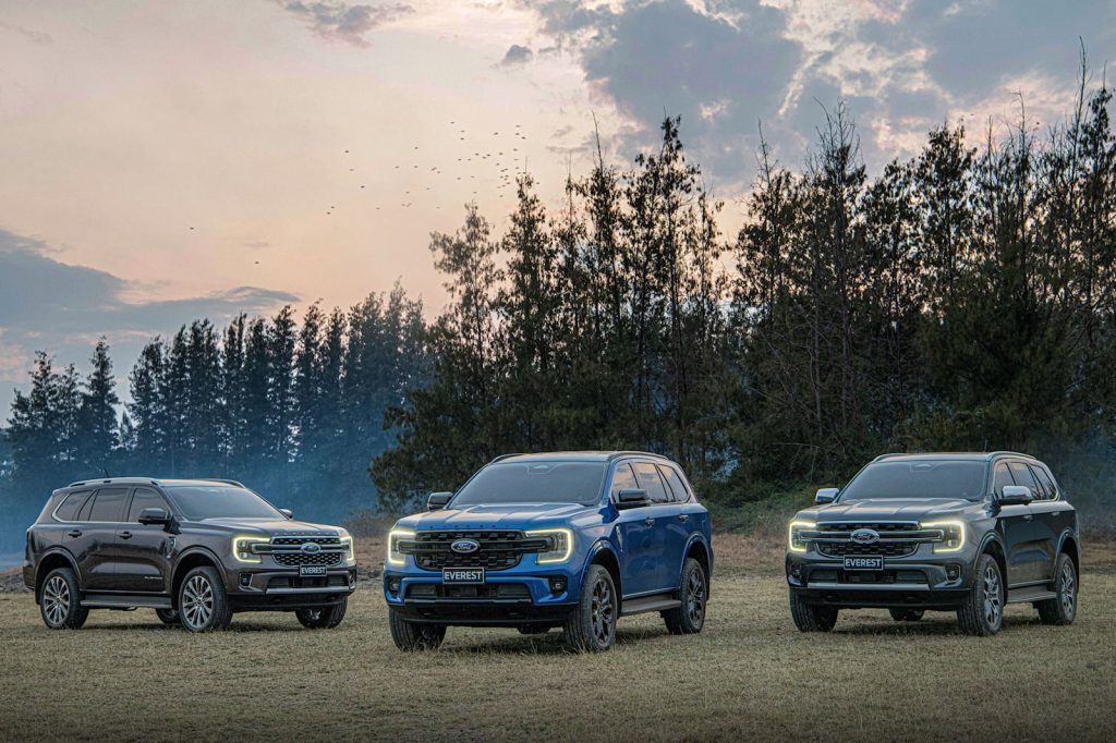 الكشف عن فورد إيفرست 2023 الجديدة بحجم أكبر وتصميم أقوى