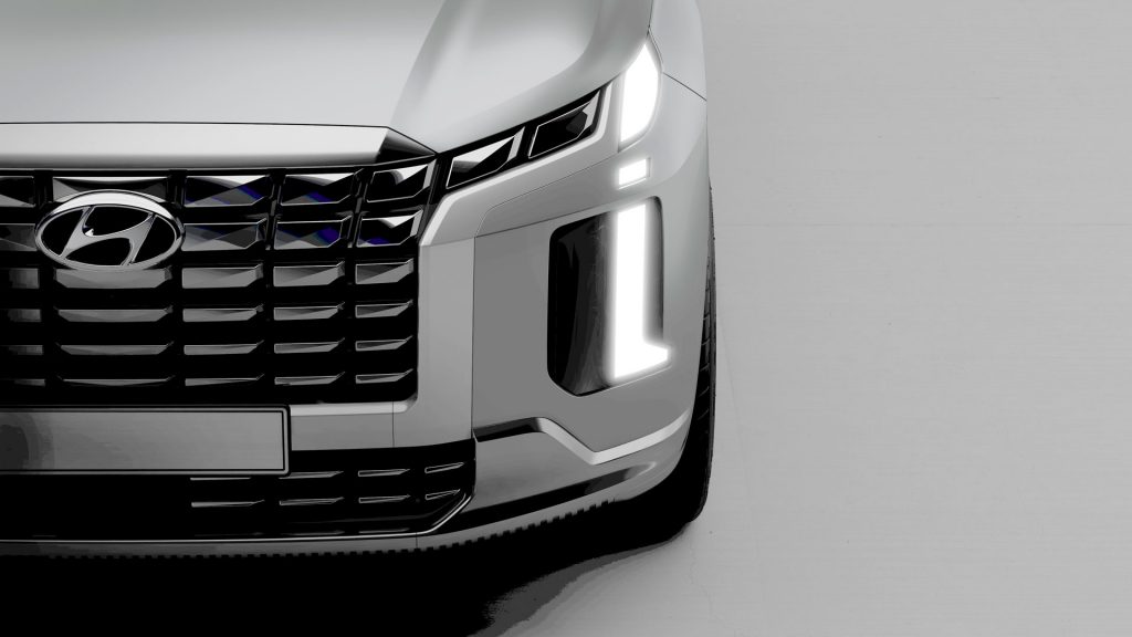 هيونداي تطلق حملة تشويقية لباليسايد 2023 بملامح توسان