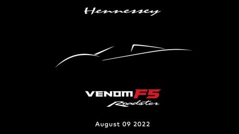 هينيسي فينوم F5 رودستر تقترب من الظهور الرسمي