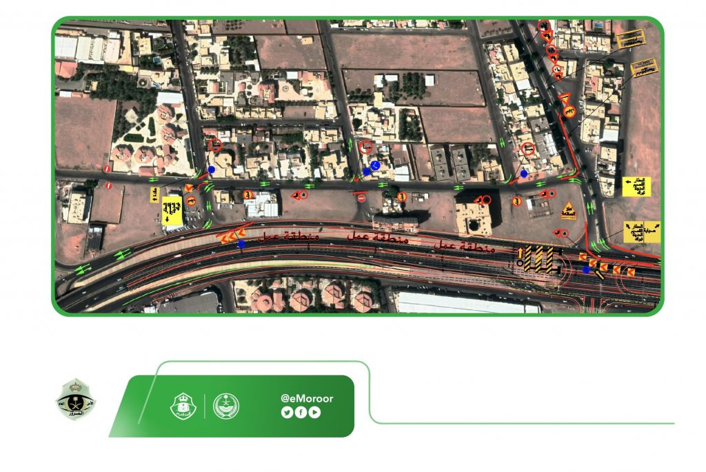 تحويل حركة السير على طريق الملك فيصل بحائل وتنظيم الطرق خلال مهرجان ولي العهد للهجن بالطائف